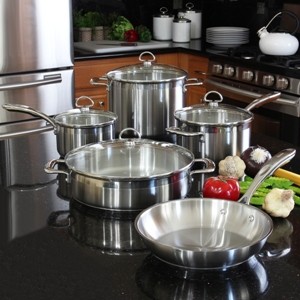 Induction 21 Steel Cookware Set (9 Pc.) – Chantal
